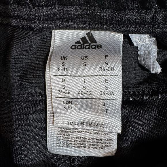 Adidas Track Pants Women Size Small Athletic Streetwear Gorpcore Ankle Zip 2010s - Picture 11 of 14